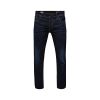 Jack & Jones 36" Leg Tim Original Slim Fit Distressed Jeans Medium Blue
