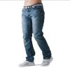 Crosshatch Mens Baltimore Straignt Leg Jeans Mid Used Look