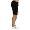 Jack & Jones Mens Quilt Sweat Shorts Black