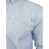 Farah Mens Long Sleeve Regular Fit Oxford Shirt 'The Drayton' Blue