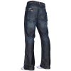 Enzo Mens New A31 Designer Bootcut Denim Dark Used Look Jeans