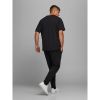 Jack & Jones Mens King Size JJIGORDON Sweat Pant Jogger Bottoms Black