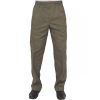 Mens Carabou New Elasticated Waist Work Casual Plain Rugby Trousers Moss