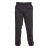 D555 Mens Quality Basilio Rugby Elasticated Waist Leisure Trousers Black