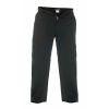 Duke London Mens New Cargo Cotton Combat 6 Pocket Trousers Black