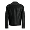 Jack & Jones Warner Casual Biker PU Jacket Black
