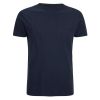 Jack & Jones Mens Rupert Embossed Casual Designer T Shirt Navy Blazer