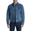 Wrangler Authentic Western Denim Jacket Stonewash Blue