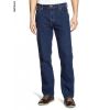 Mens Wrangler Texas Stretch Regular Fit Authentic Jeans Dark Stonewash Blue