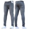 New Boys Kind Enzo Designer Stretch Skinny Slim Fit Grey Denim Jeans