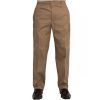 Mens Carabou New Elasticated Waist Work Casual Plain Rugby Trousers Sand