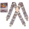 Brimarc Mens Heavy Duty Trout Fishermans Braces Trouser Belt Suspender 2" 50mm Wide