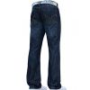 Smith & Jones Mens Zuccio Bootcut Leg Jeans Dark Used Look