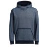 Jack & Jones Mens Wallen Sweat Hood Navy Blazer Melange