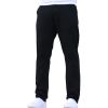 Enzo New Mens EZ348 Slim Fit Stretch Designer Black Jeans Chinos