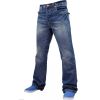 Enzo Mens A42 Designer Bootcut Flared Denim Lightwash Jeans