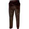 Mens Carabou Expandable Waist New Thick Jumbo Corduroy Trousers Dark Brown 