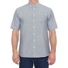 Farah Mens Short Sleeve Regular Fit Oxford Shirt 'The Drayton' Navy