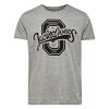 Jack & Jones Mens Casual Raffa Crew Neck T-Shirt Grey