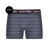 Jack & Jones Mens Casual Designer Stroke Boxer Trunks Navy Blazer
