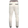 Soul Star Mens MP Sienna Fleece Lined Sweat Joggers Ecru