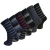 Design Socks 6 Pairs Mens Coloured Design Socks Smart Suit Work Golf Cotton Blend Adults