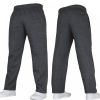 Carabou Fleece Pants Joggers Warm Thick Gym Open Bottom Sports Running Pants Charcoal