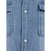 Jack & Jones Mens Kingsize Vintage New Sheridan Denim Shirt Blue