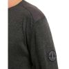 Crosshatch Linzee Crew Neck Cotton Jumper Charcoal Marl