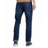 Wrangler Mens Greensboro 36" Leg Straight Leg Jeans Dark Used Look