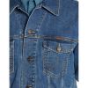 Wrangler Authentic Western Denim Jacket Stonewash Blue