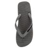 Mens Jack & Jones New Branded Rubber Flip Flops Sandals Pewter